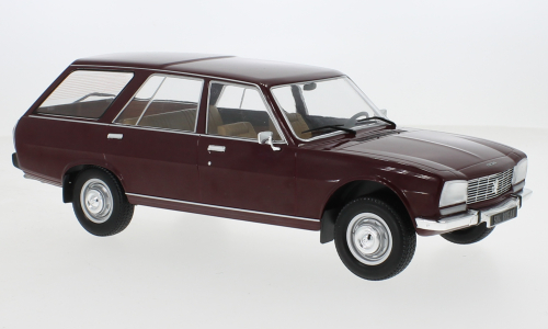Peugeot 504 Break 1976 Dark Red - 1:18